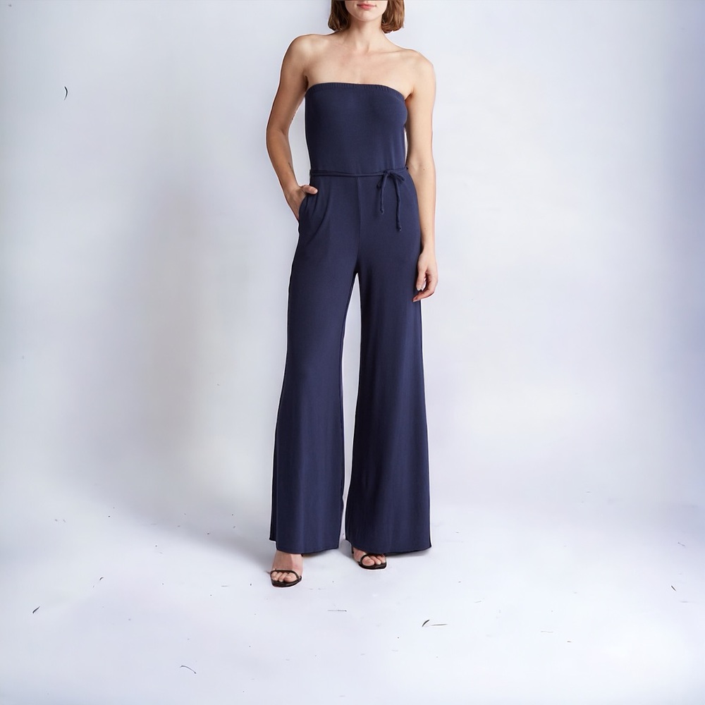 Chlsea 28 navy blue jumpsuit size xs